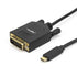 Rocstor Y10C205-B1 USB-C to DVI-D Cable - 6ft Dual Link 2560x1600