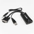 Rocstor Y10A218-B1 Vga To Hdmi M/F Adap Usb Audio And Pwr Image 1