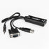 Rocstor Y10A218-B1 Vga To Hdmi M/F Adap Usb Audio And Pwr