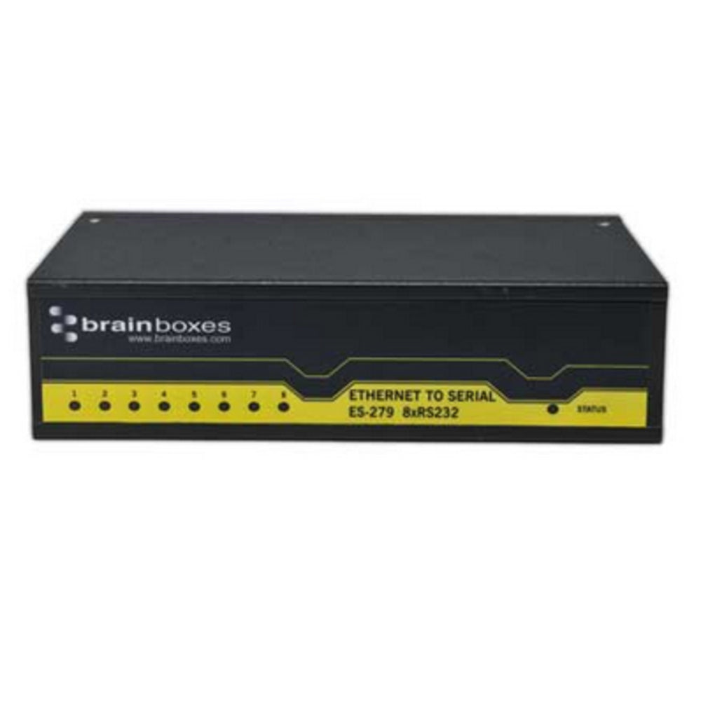 Brainboxes Ltd Es-279 8 Port Rs232 Ethernet To Serial Adapter