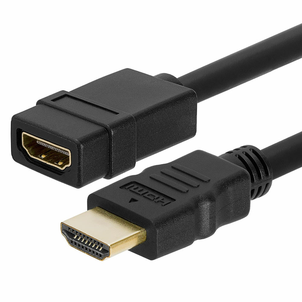 4Xem 4Xhdmiext15 5M 15Ft High Speed Hdmi Ultra Hd 4K Extension Cable M/F Image 1