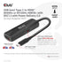 Club 3D Cac-1588 Usbc To Hdmi Adapter Pd3.0 100W 8K60Hz 4K120Hz. And Tb