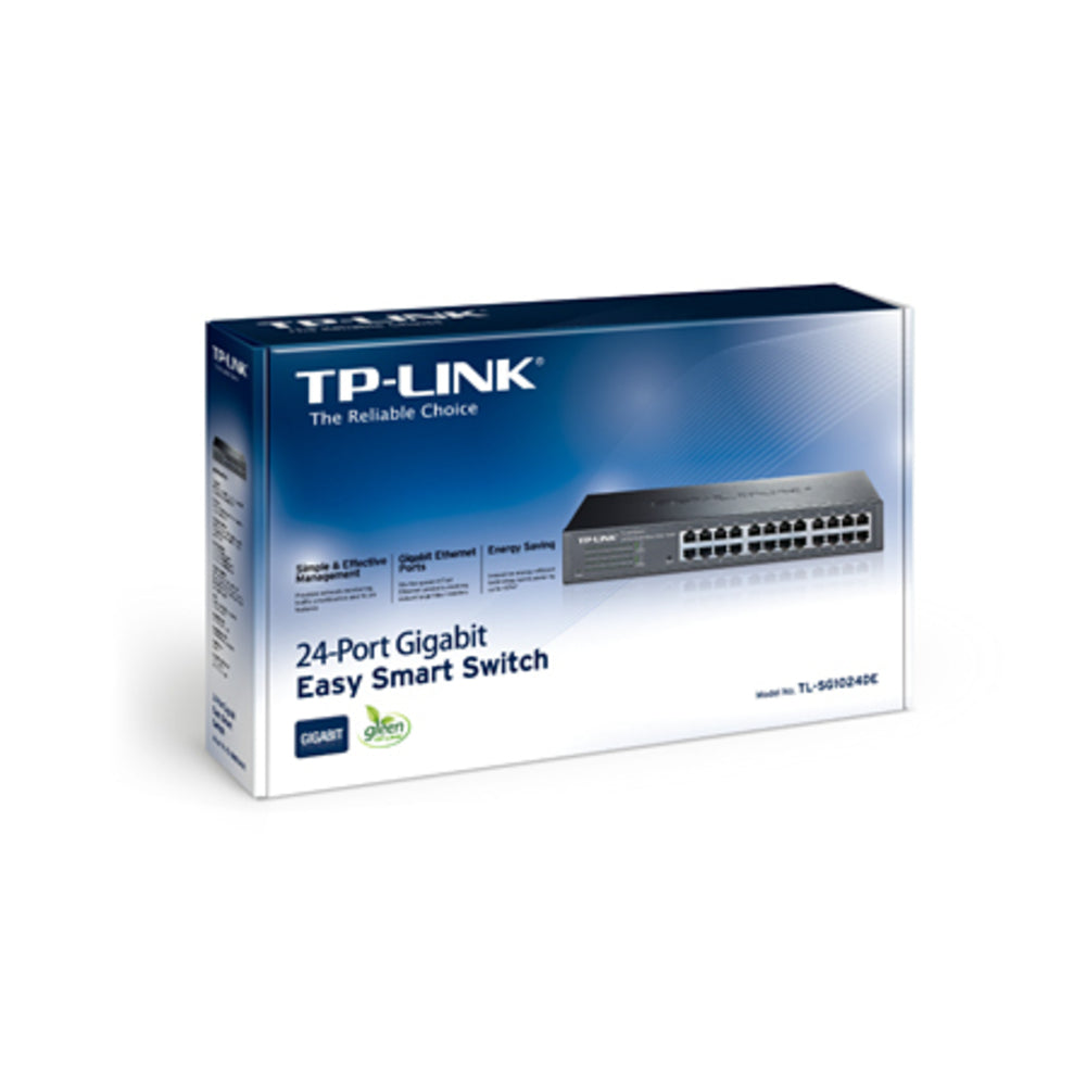 TP-LINK USA CORPORATION TL-SG1024DE THE 24-PORT GIGABIT EASY SMART SWITCH IS AN