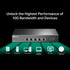 Tp-Link Usa Corporation Tl-Sx105 5-Port 10G Multi-Gigabit Desktop Switch