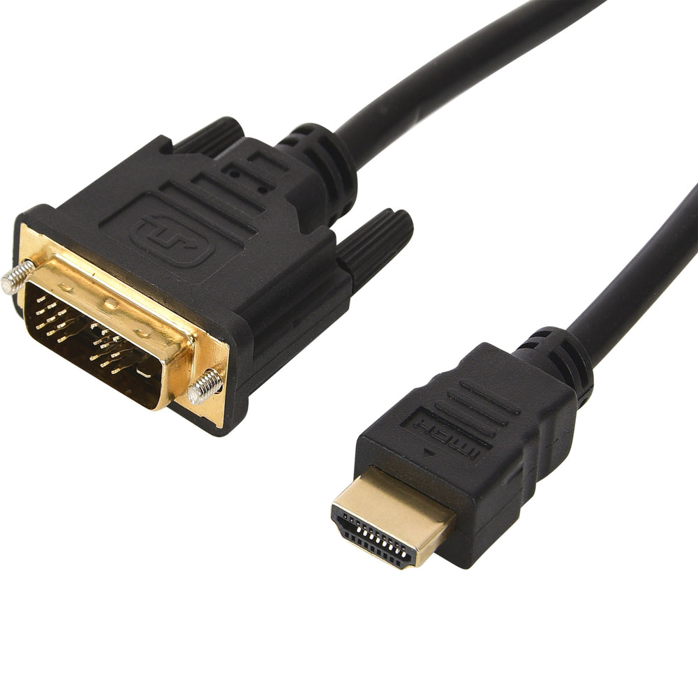 4Xem 4XHDMIDVI6FT HDMI to DVI-D Cable 18+1 Male Image 1