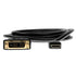 Rocstor Y10C125-B1 HDMI to DVI-D Cable 10Ft Male 18+1