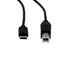 Rocstor Y10C141-B1 USB-C to USB-B Cable - 3Ft/1M, USB 2.0, Black Image 1