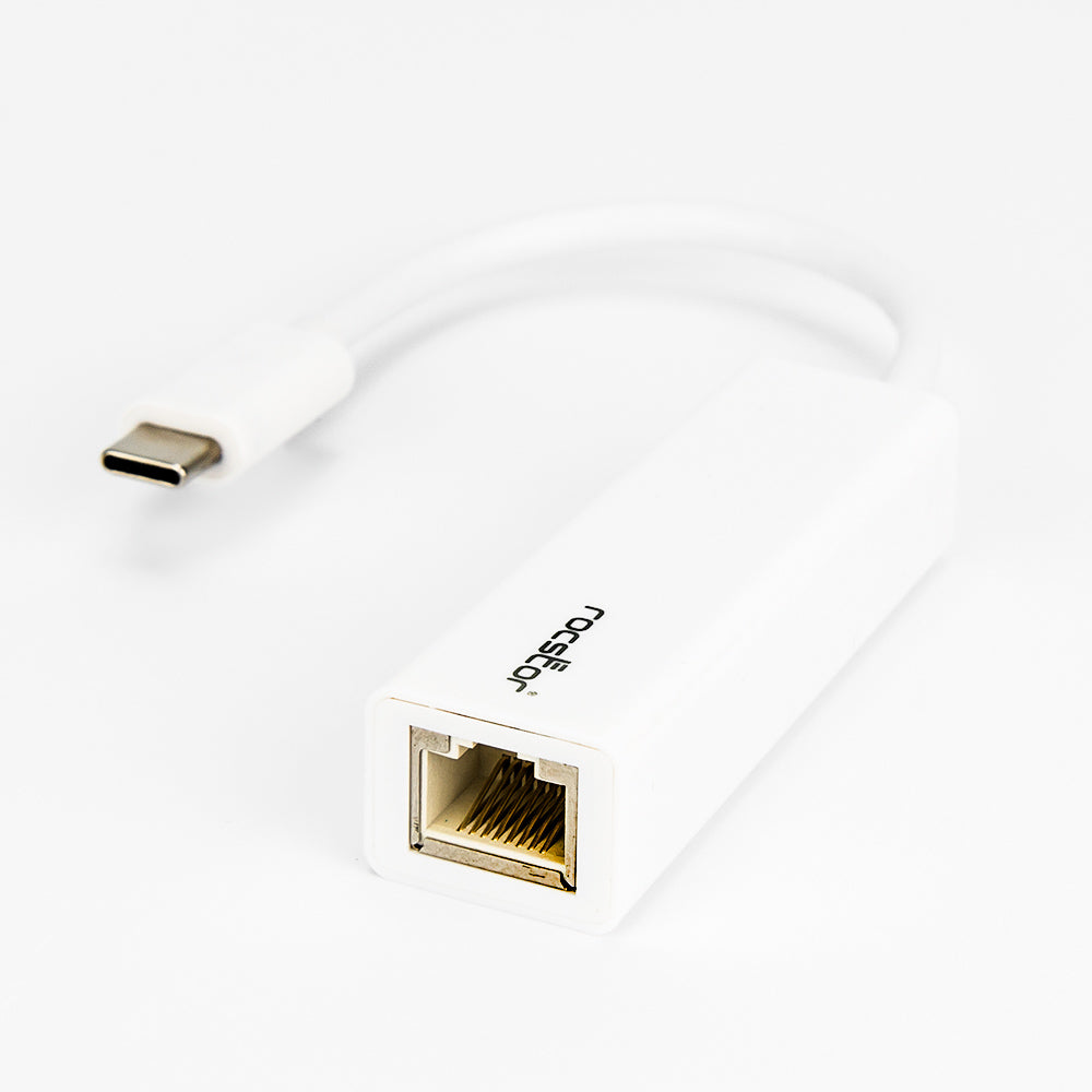 Rocstor Y10A173-W1 USB-C to Gigabit Adapter 3.1 1000Mbps