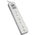 Tripp Lite SPS610HGRA Surge Protector Power Strip, 6 Outlets, 120V, 10ft Cord Image 1