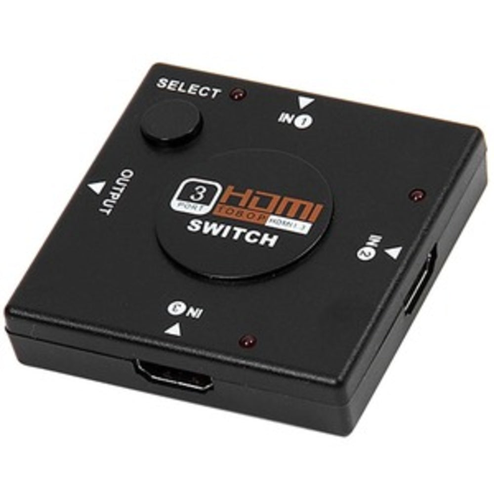 4Xem 4Xhdmisw3X1 3Port Compact Hdmi Switch 3 To 1 Mini Auto 1080P Hd Image 1