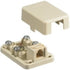 Hubbell NS760I Netselect Telephone Jack 6P4C Surface Mount Image 1