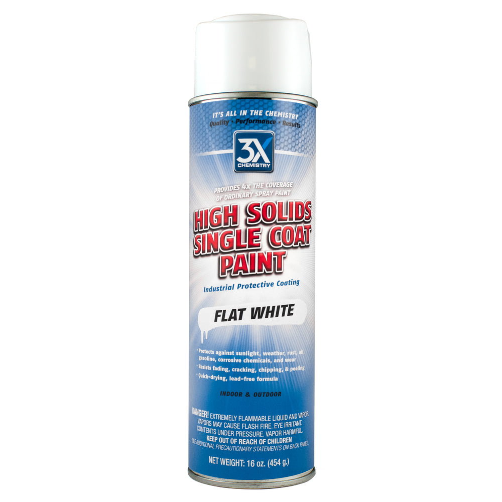 AP PRODUCTS 371 High Solids Paint-Flat White Image 1