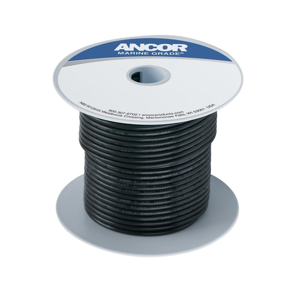 Ancor 102010 Wire 100' 16 Tinned Copper Black Image 1