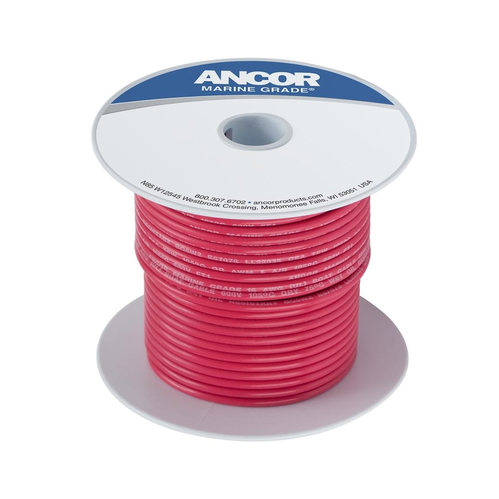 Ancor 108810 Wire 100' 10 Tinned Copper Red Image 1