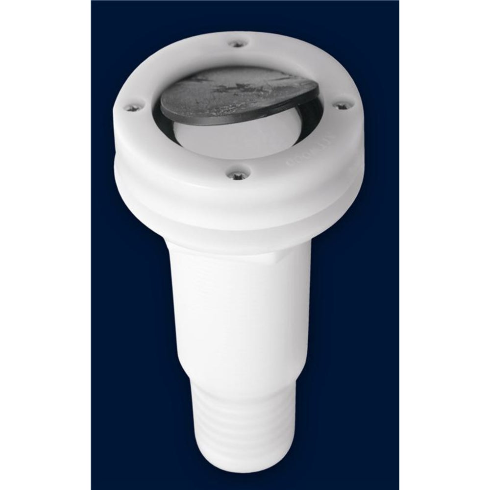 Attwood Marine 3881-1 Scupper 1-1/2 Thru Transom Image 1