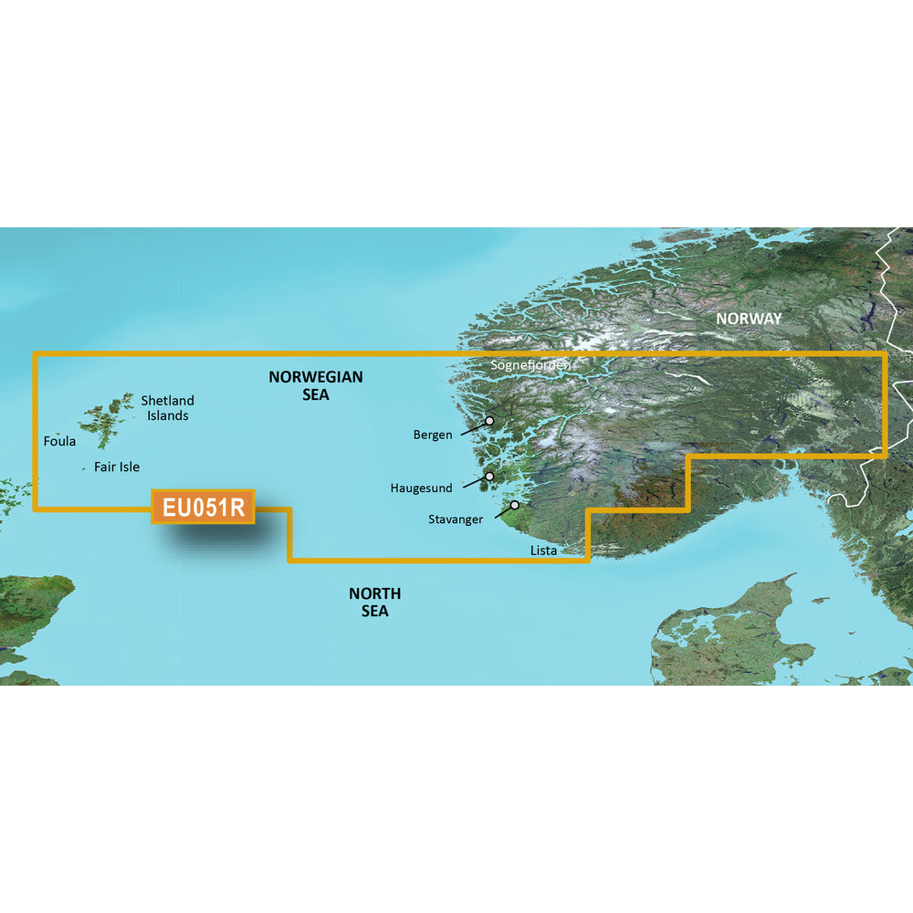 Garmin 010-C0787-00 Bluechart G3 Vision Hd Veu051R Lista Sognefjorden Image 1