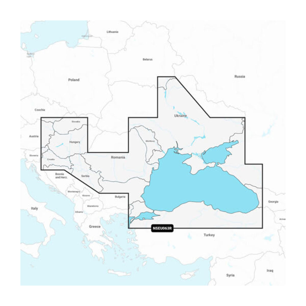 GARMIN CARTO 010-C1258-20 Black Sea And Azov Navioni Image 1