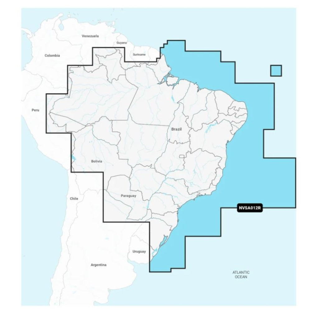 GARMIN CARTO 010-C1453-00 Brazil Inland And Coastal Marine Image 1