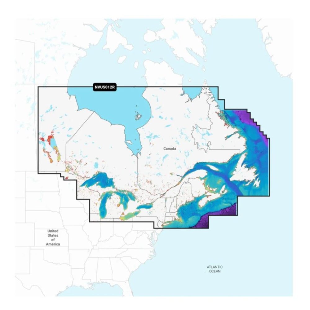 Garmin 010-C1484-00 Navionics+ Vision+ Canada East & Great Lakes MicroSD Image 1