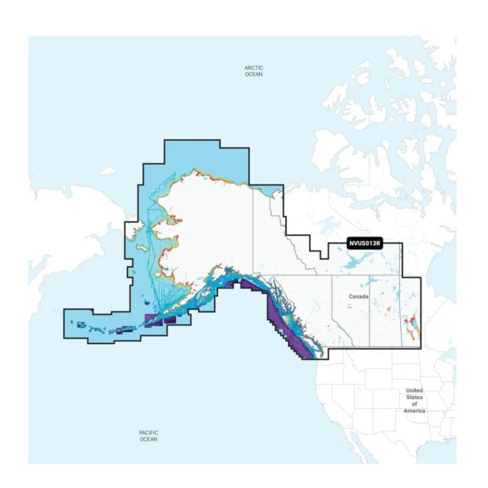 Garmin 010-C1485-00 Navionics Vision+ Canada West & Alaska MicroSD Image 1