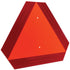 Perform W1496 Reflective Triangle 14x12 Orange/Red Plastic Image 1