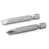 Perform tool W8598 Screwdriver Bit Set Slotted Phillips 2 Inch Shank Chrome Vanadium Steel Image 1