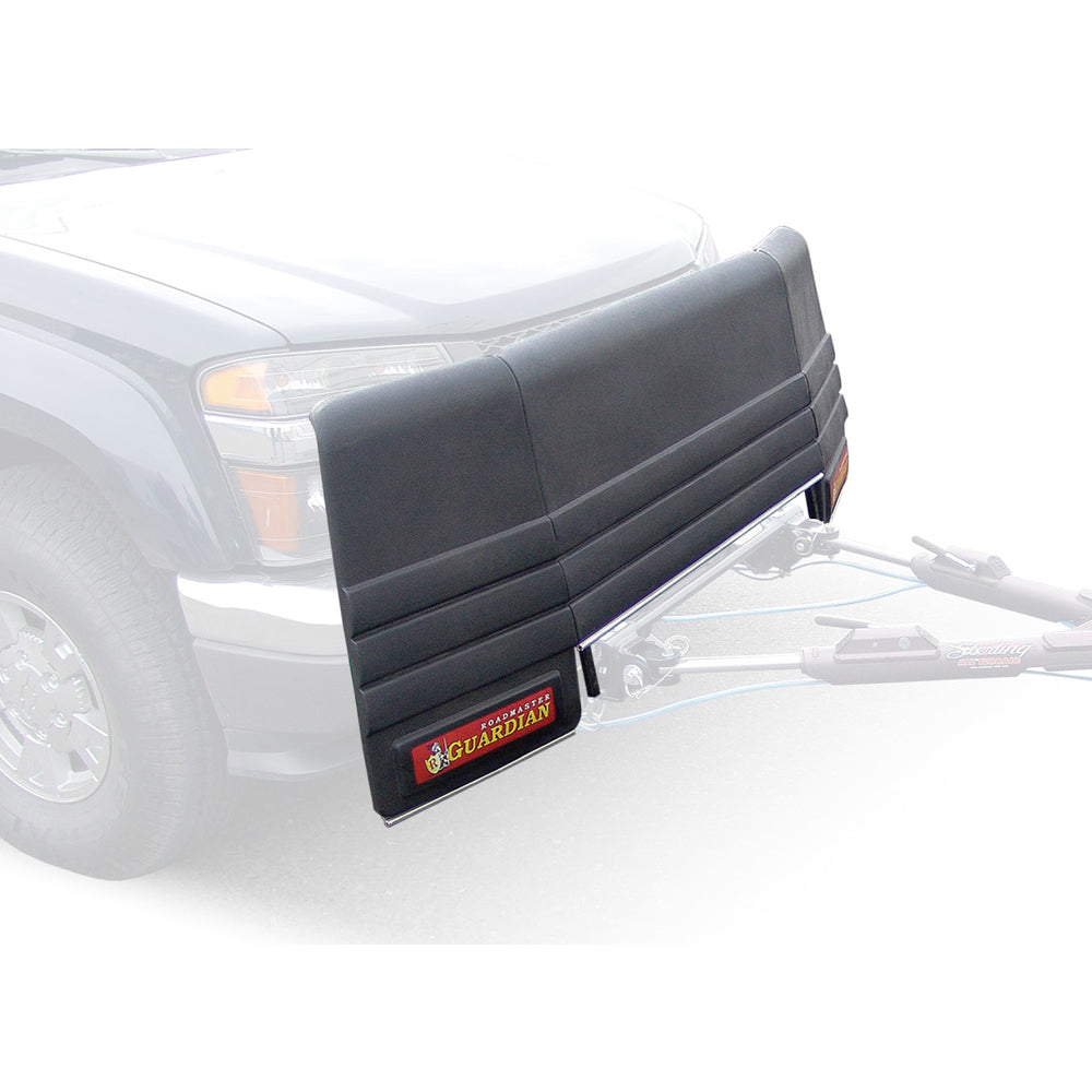 Roadmaster 4000 Tow Bar Rockguard - Folding Polyethylene, Black Image 1