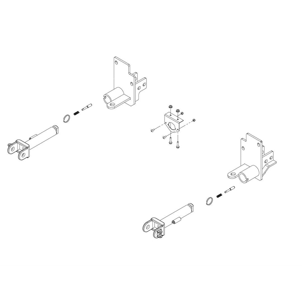 Roadmaster 523208-5 Baseplate - Removable Tabs, Safety Cable Hooks Image 1