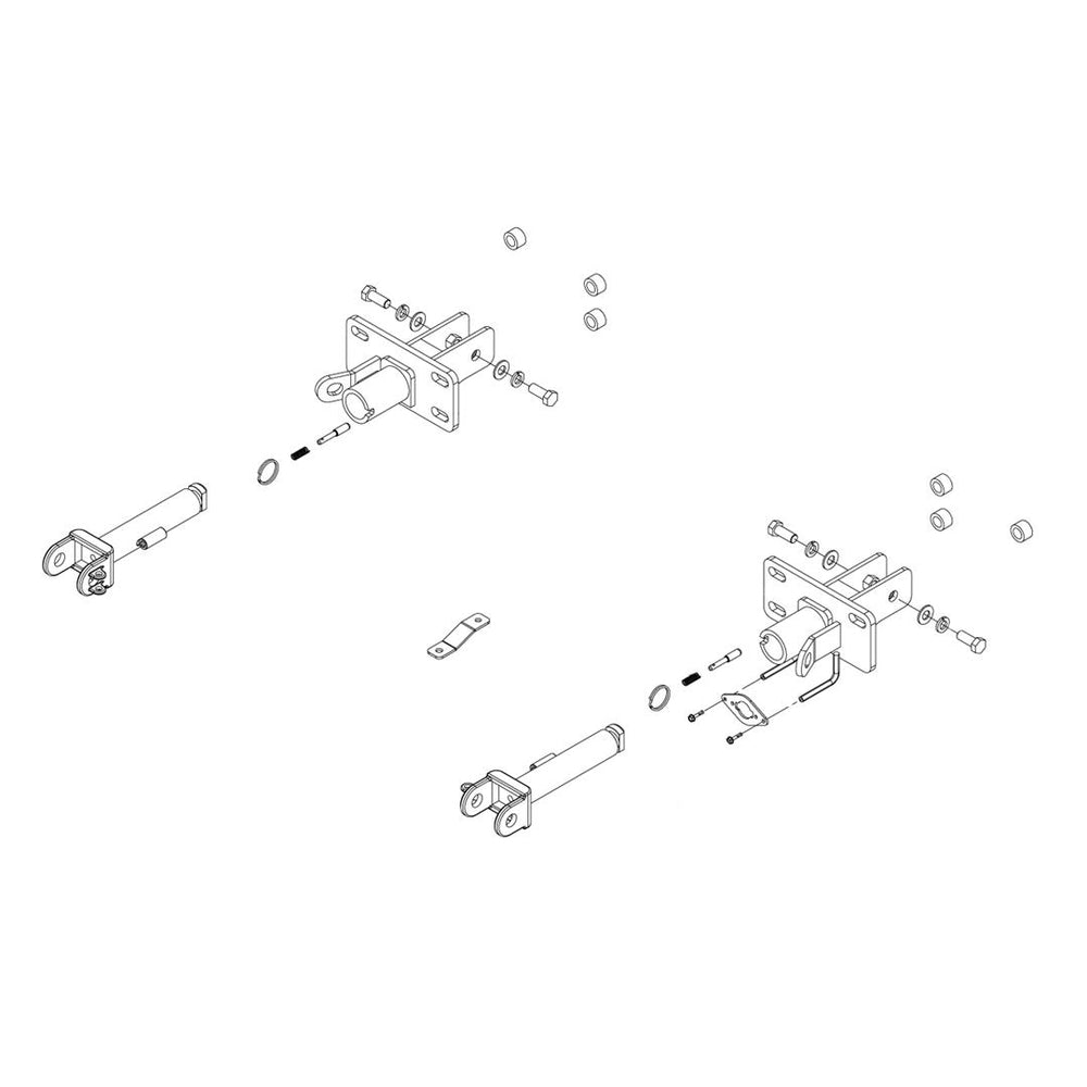 Roadmaster 524469-5 EZ Mounting Baseplate with Removable Tabs Image 1