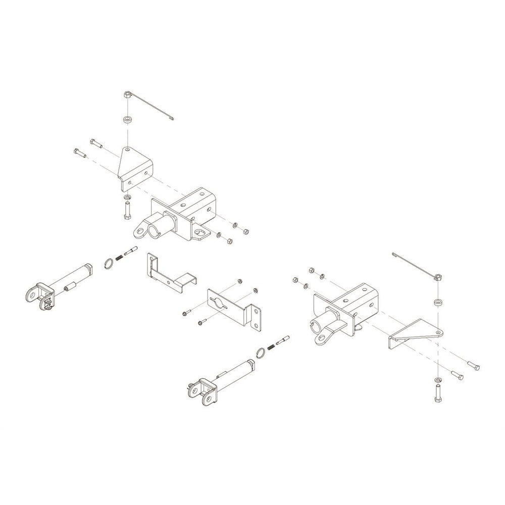 Roadmaster 524471-5 Baseplate for 2022 Bronco with Removable Tabs and Safety Cable Hooks Image 1