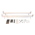 TRAILFX FCLR005W Van Rack 2 Bar Non Rg Mount White Image 1