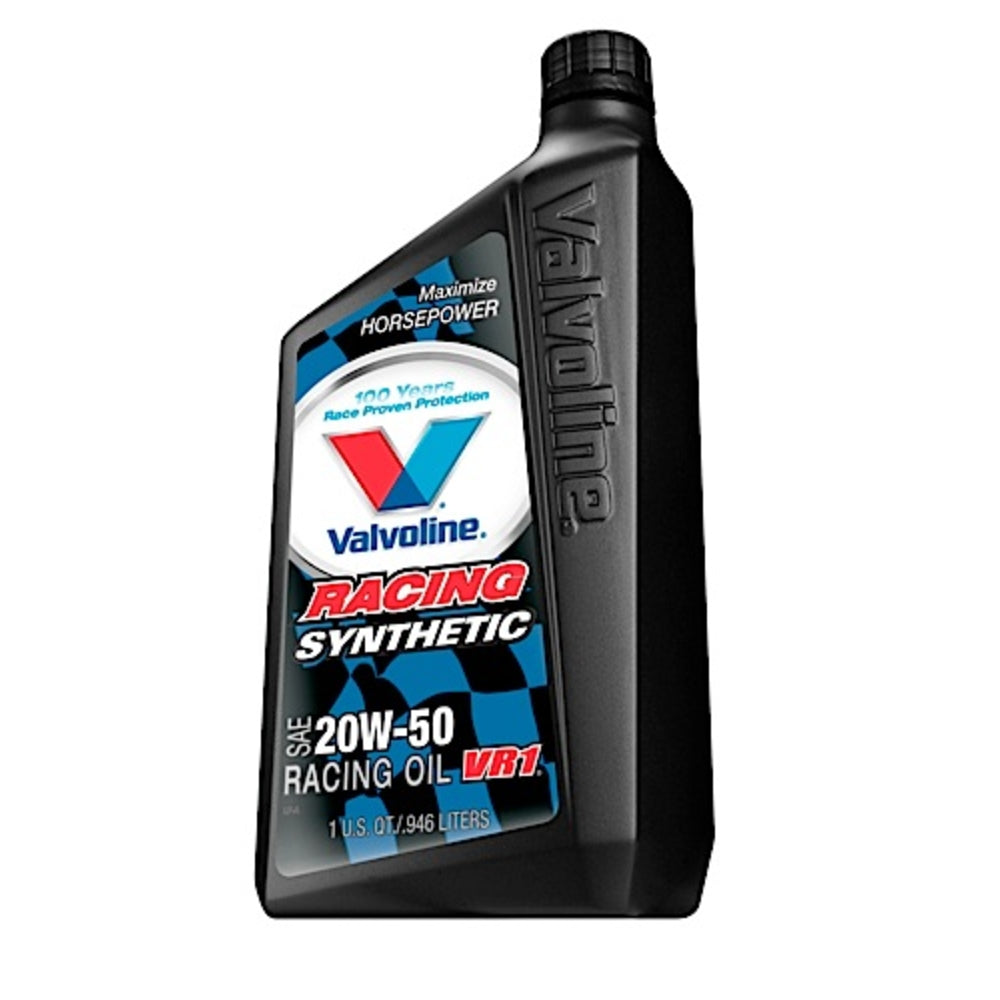 Valvoline 679082 VR1 Synth Racing 20W-50 6x1Qt Case Image 1