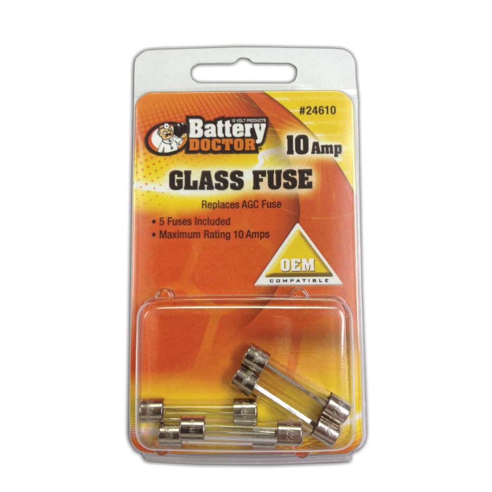 WIRTHCO 24625-50 Agc Glass Fuse-25 Amp Image 1