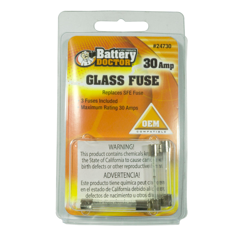 WIRTHCO 24730 Sfe Glass Fuse 30A Image 1