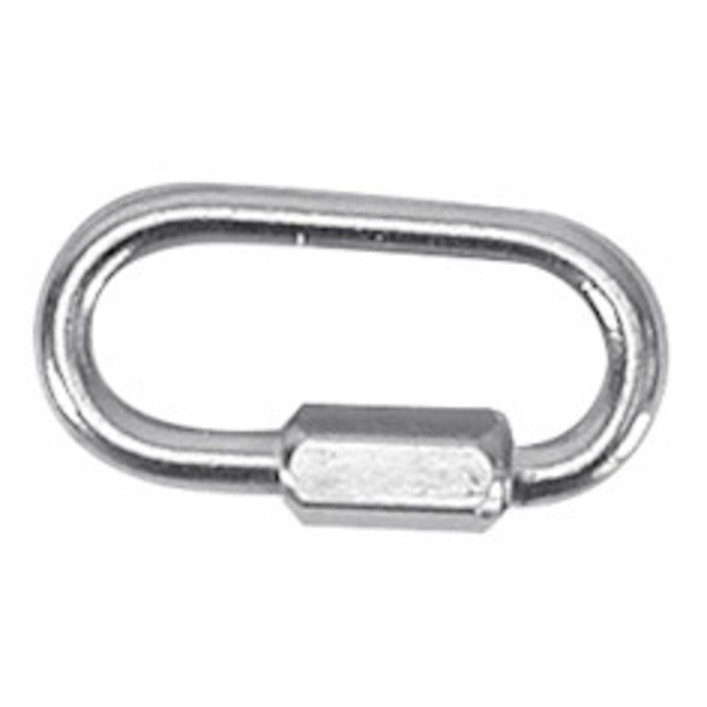 WHITECAP IND S-1551P 3/16 Z.P. Steel Quick Link Image 1