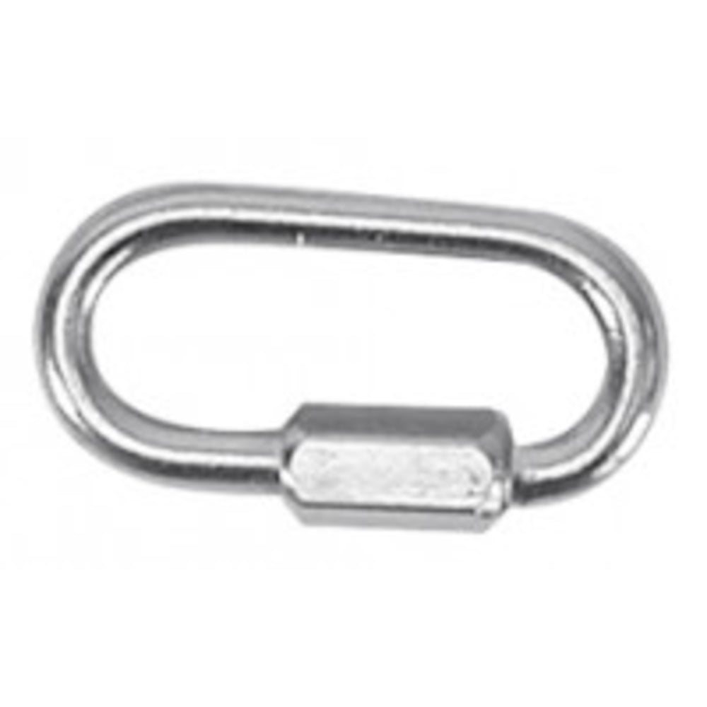 WHITECAP IND S-1554P 3/8' Z.P. Steel Quick Link Image 1