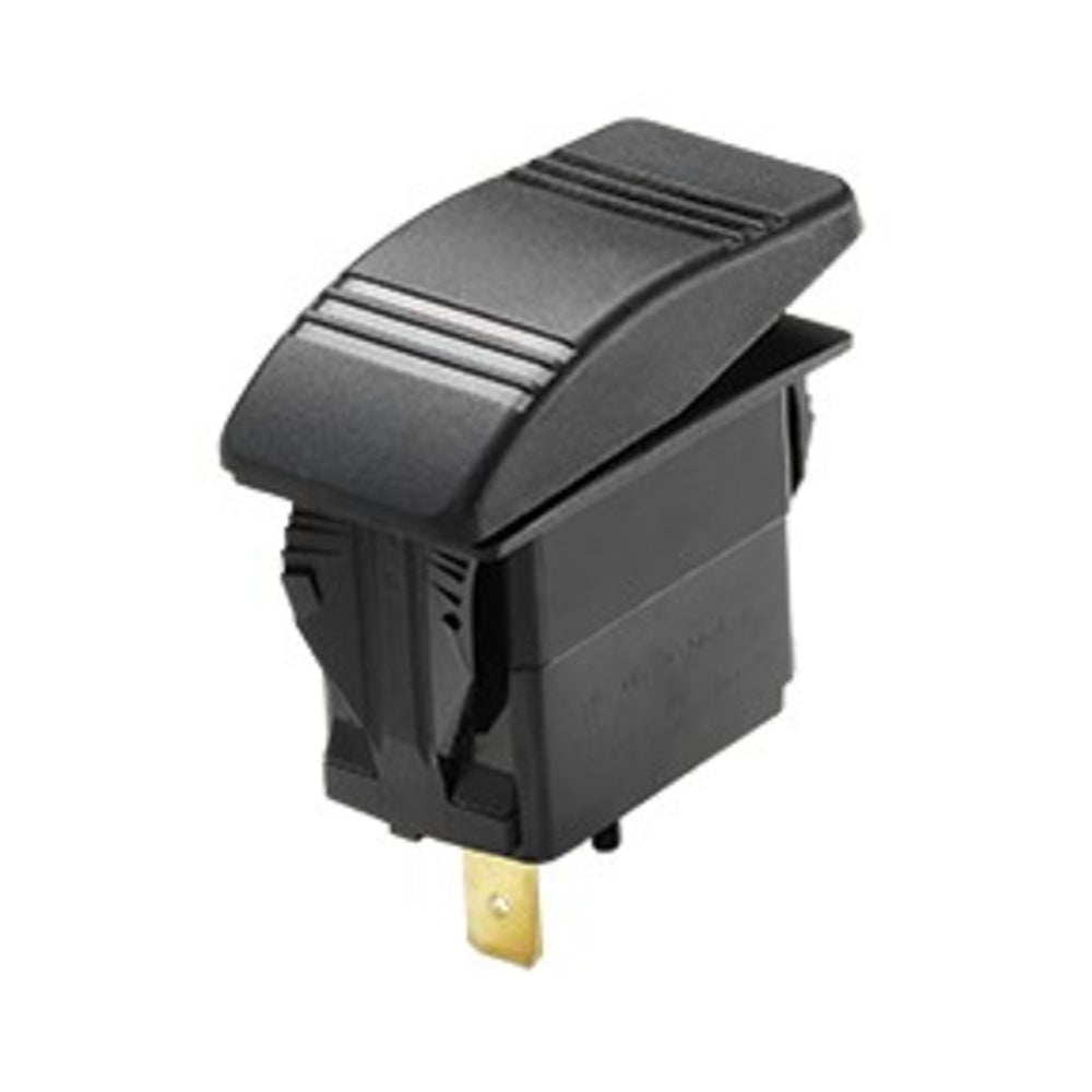 WHITECAP IND S-7066C Illum. Contura Rocker Switch Mom O Image 1