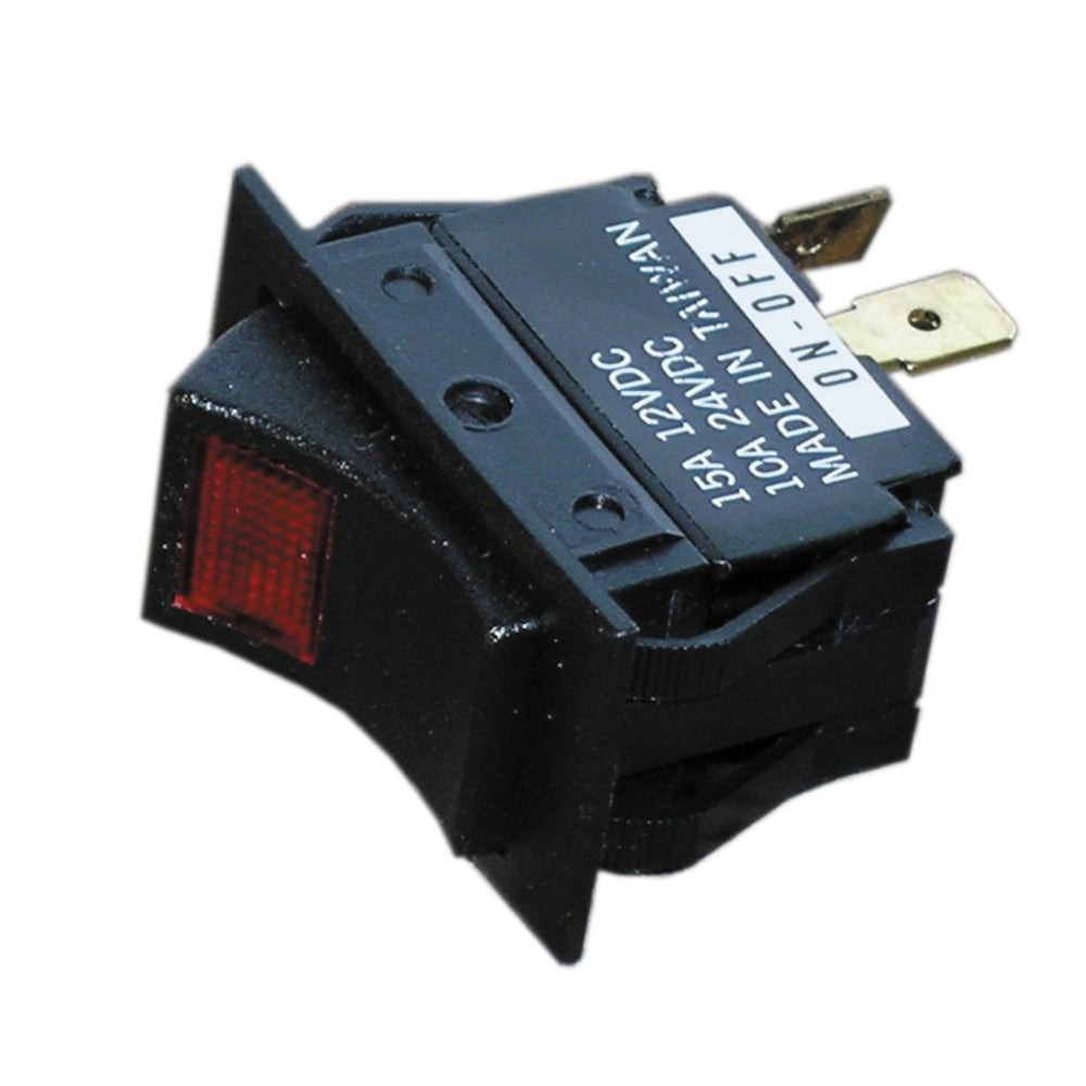 WHITECAP IND S-8050C Black Rocker Switch Mom. On/Off  Image 1