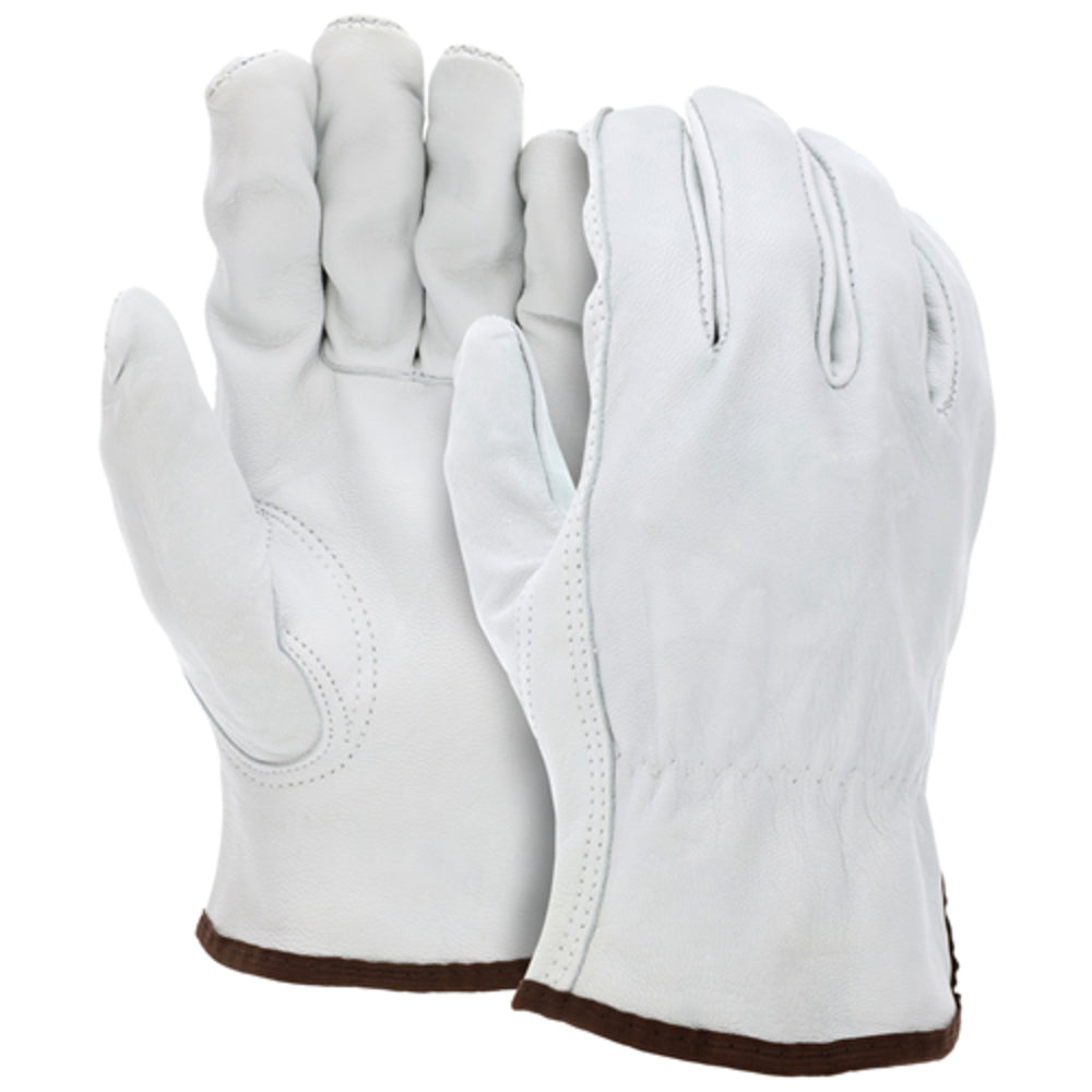 MCR Safety 36133XXL Goat Grain Drivers Glove Keystone Thmb Image 1