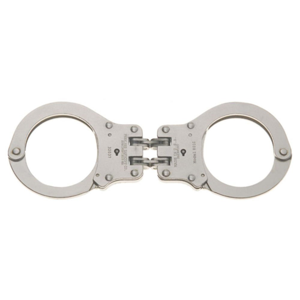Peerless Handcuff Company 4801 Model 801C Hinged Handcuffs Image 1