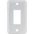 JR Products 12841-5 Single Face Plate White Pk5 Image 1