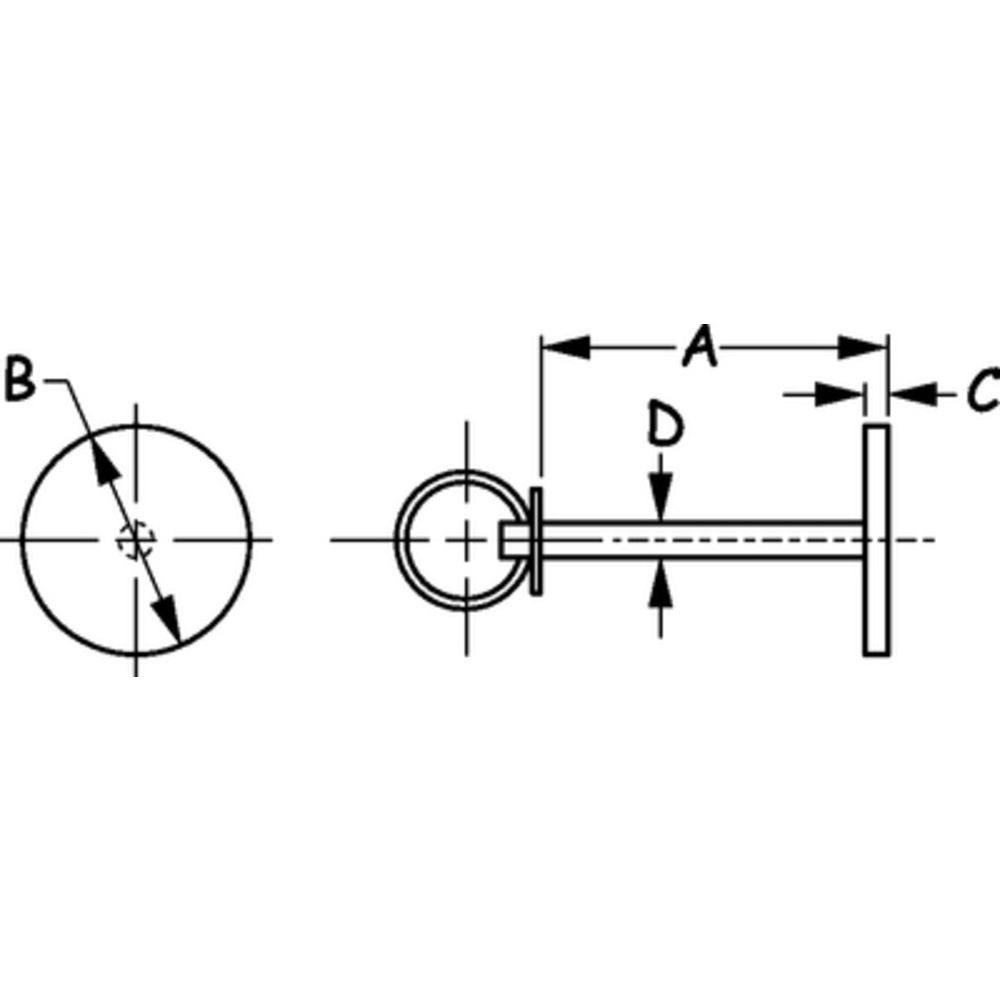 HATCH COVER PULL (SEA-DOG LINE)