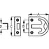 Sea-Dog Line 221920-1 Ring Pull Latch Spring Loaded