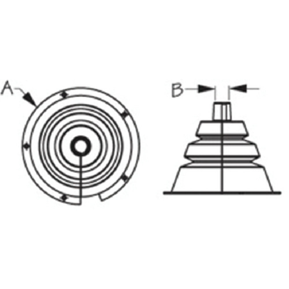 MOTOR WELL BOOT - SPLIT (SEA-DOG LINE)