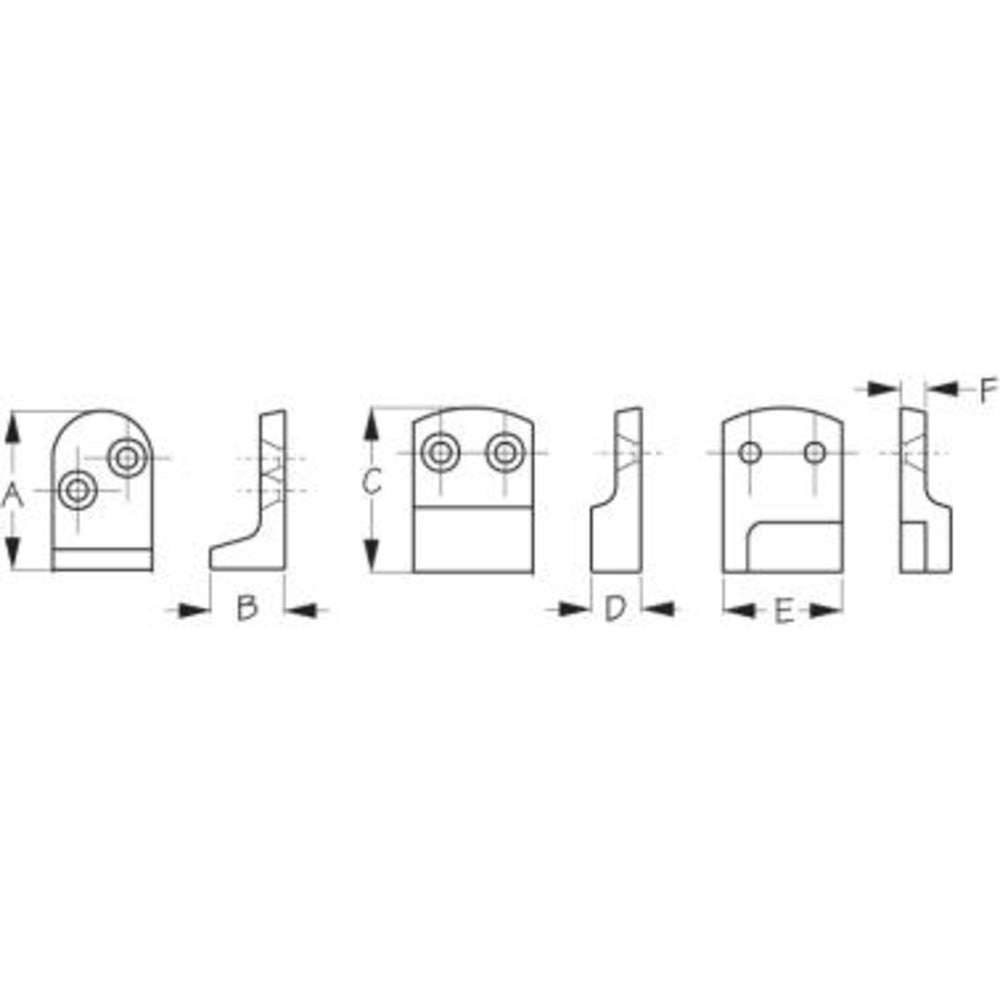 Sea-Dog Brass Ladder Locks 322271-1