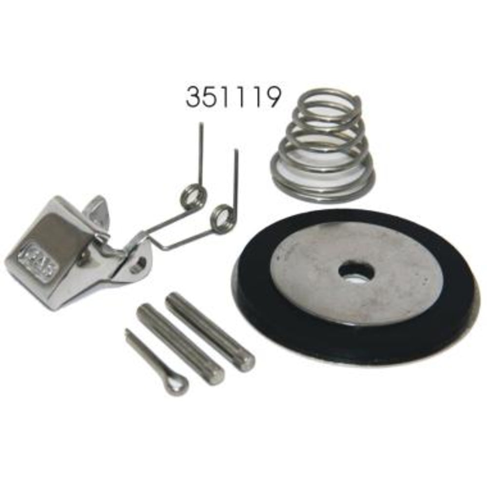 Sea-Dog 351119 Stainless Steel Flip Top Deck Fill Lever Rebuild Kit Image 1