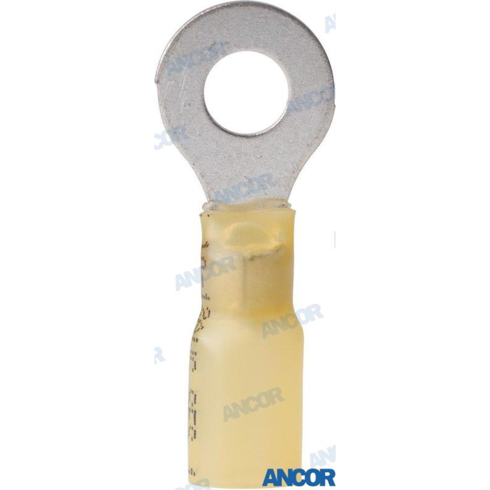 Ancor 312403 12-10 Gauge 1/4" Heat Shrink Ring Terminal 3-Pack Image 1