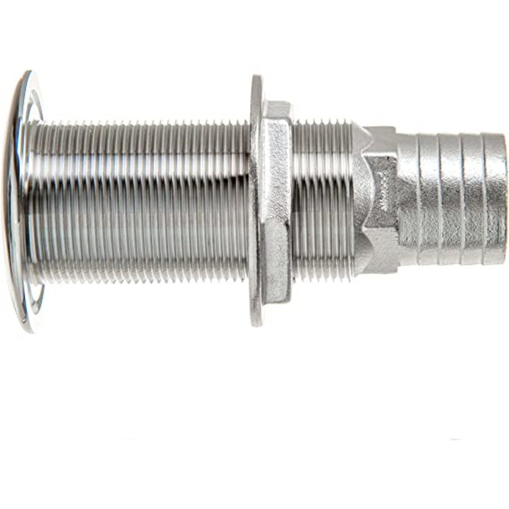Attwood Marine 66553-3 Stainless Steel Scupper Valve Barbed 1-1/2" Hose Size