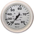 Faria Beede Instruments 33113 Dress White 4" Speedometer 80Mph Mechanical Image 1