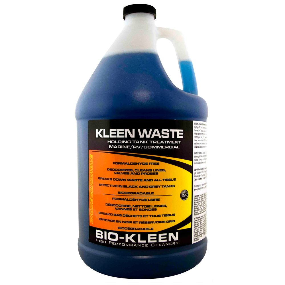 Bio-Kleen KLEEN WASTE 1gal Retaining Tank Solution with Dual-Action Enzyme Image 1